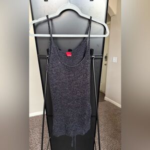 Esprit Charcoal Knit Sweater Tank